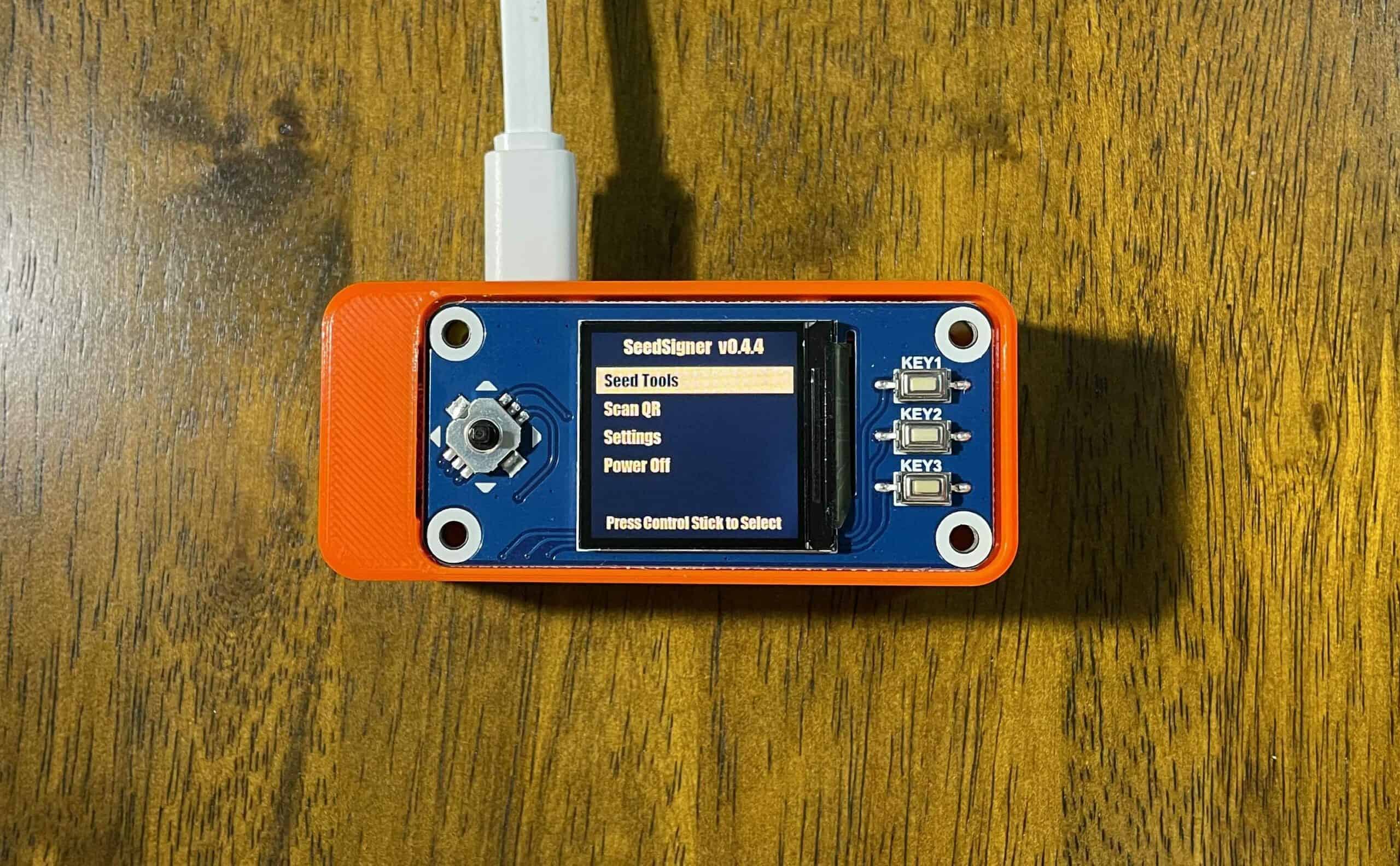 seedsigner open pill complete