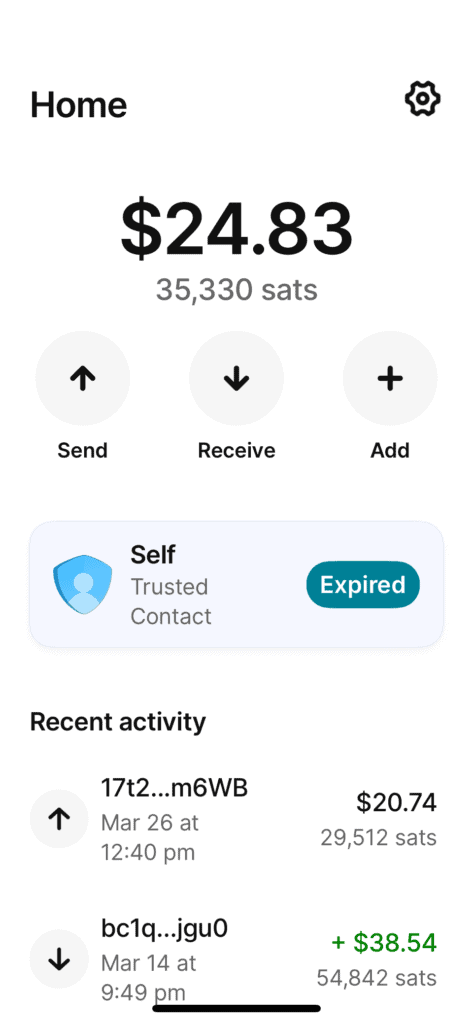 your wallet restored and ready to use.